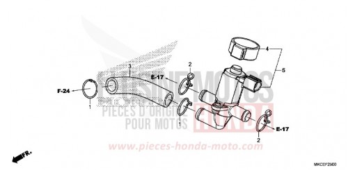 VALVE INJECTION D'AIR GL1800DAK de 2019